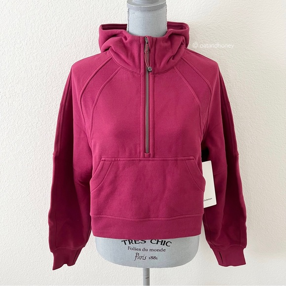 lululemon athletica Tops - lululemon Scuba Oversized Half-Zip Hoodie XS/S